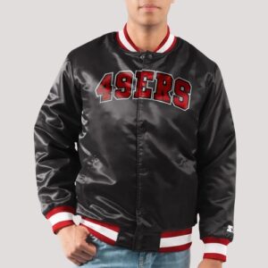 San Francisco 49ers Ace Satin Jacket