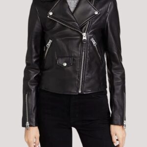 The Imperfects Tilda Webber Black Leather Jacket