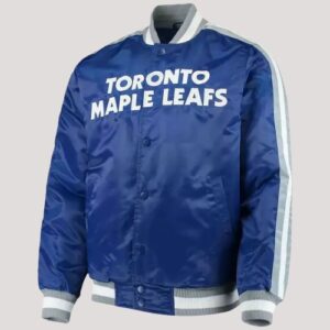 Toronto Maple Leafs Varsity Satin Jacket