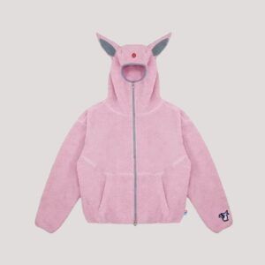 Pokemon X Vandy The Pink Espeon Fleece Jacket