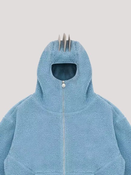 Vandy The Pink X Pokemon Machop Fleece Jacket - Image 2